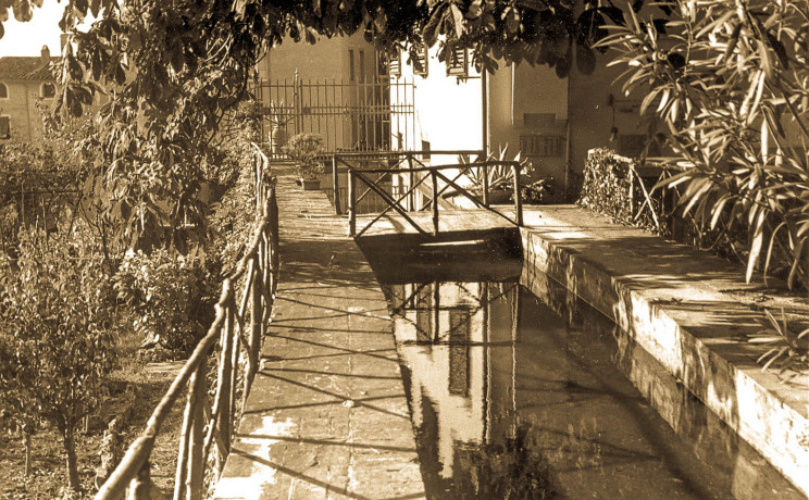 Historic creek in Garden